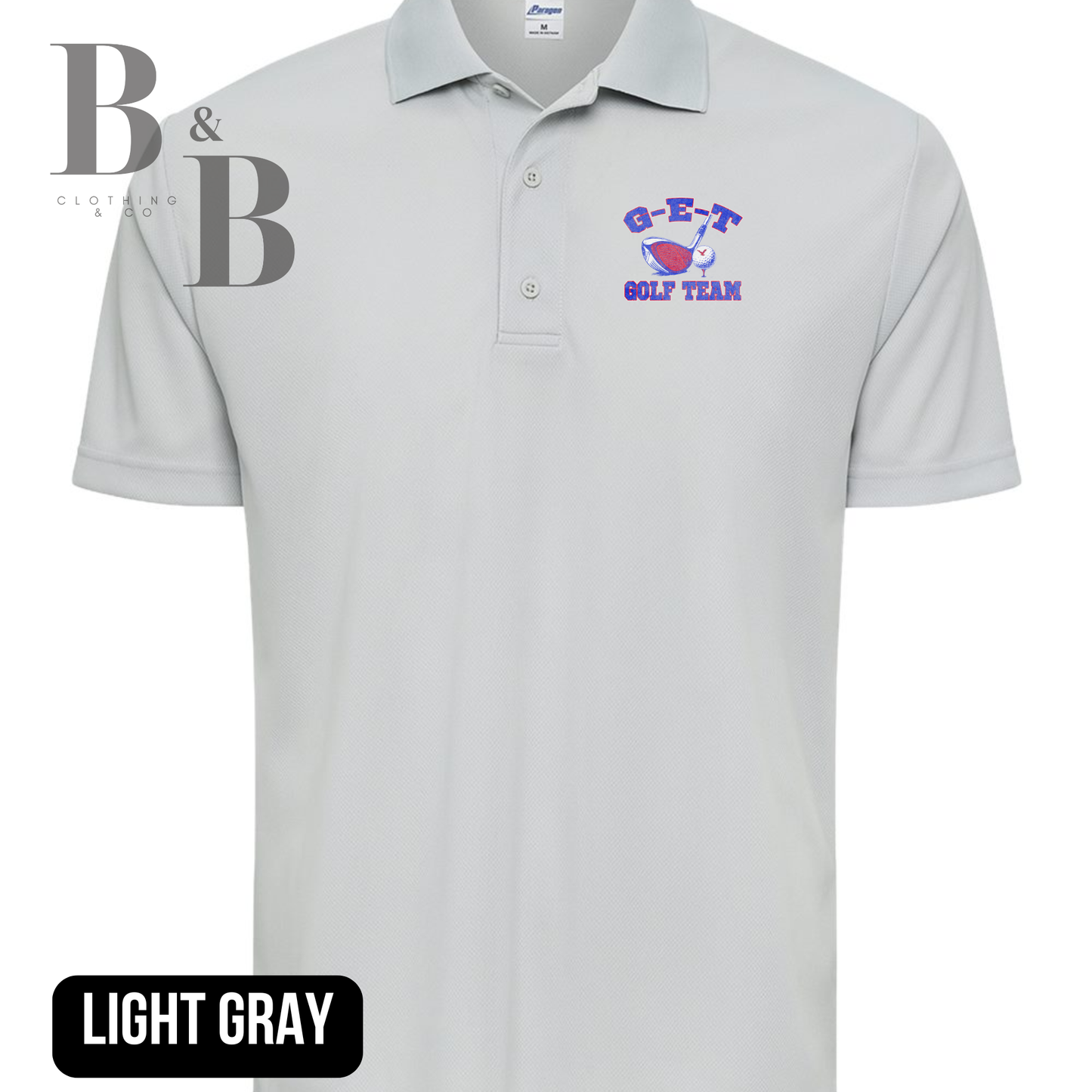 G-E-T Golf Performance Polo Men + Womens