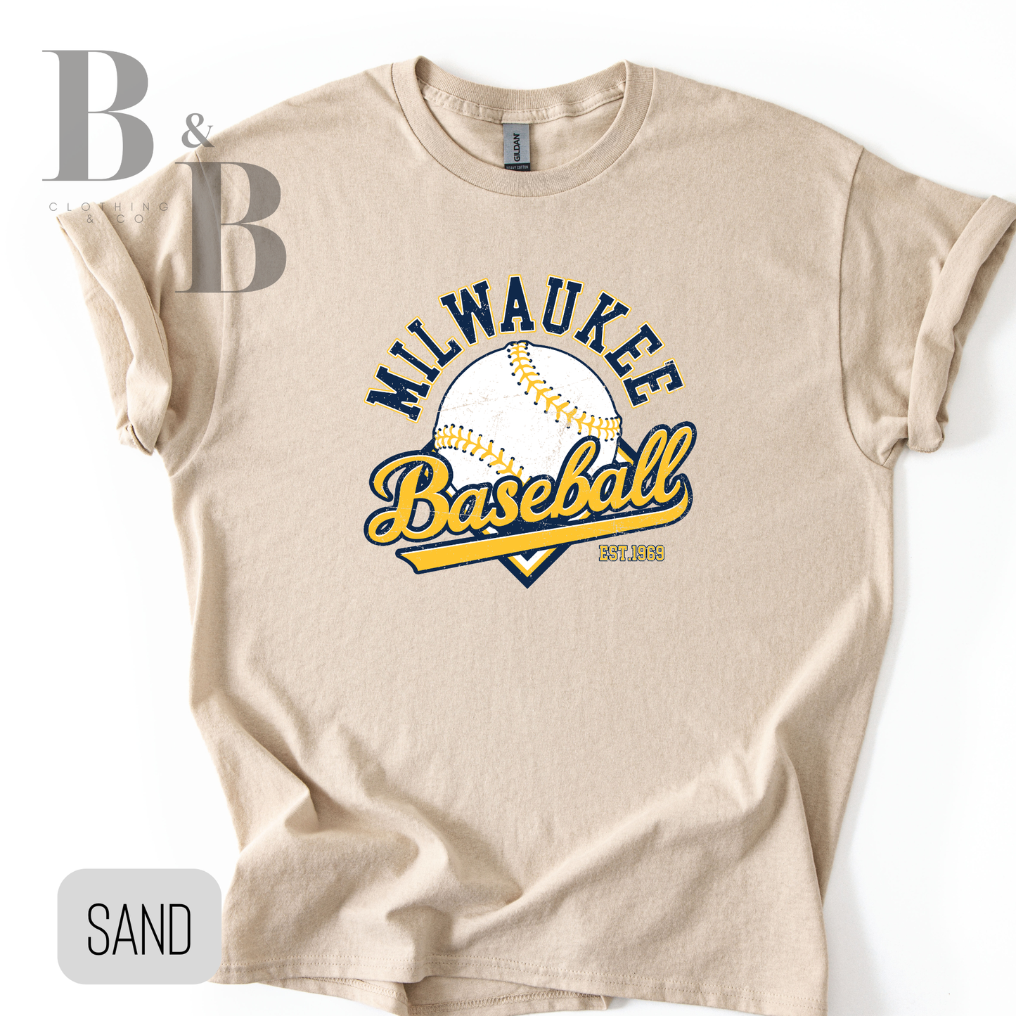 Milwaukee Baseball- Adult Tee|Crewneck|Hoodie