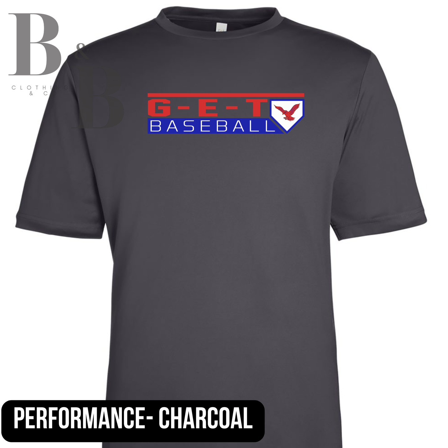 G-E-T Baseball 1 Adult & Youth Performance Tee