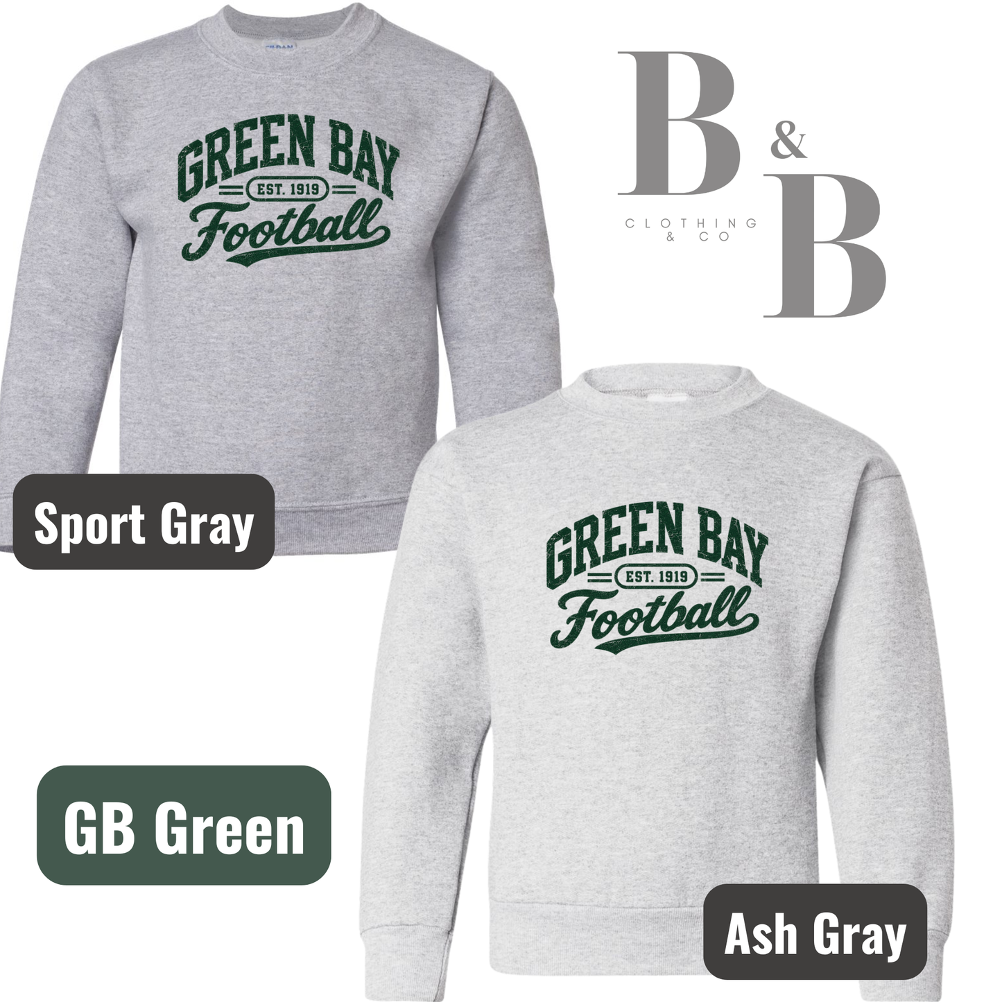 GB Youth Variety Tee|Crewneck|Hoodie
