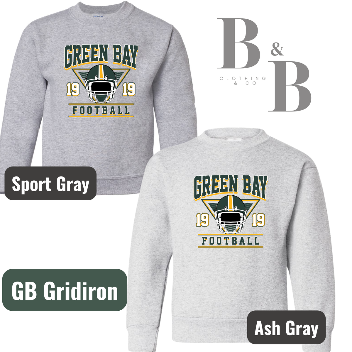 GB Youth Variety Tee|Crewneck|Hoodie
