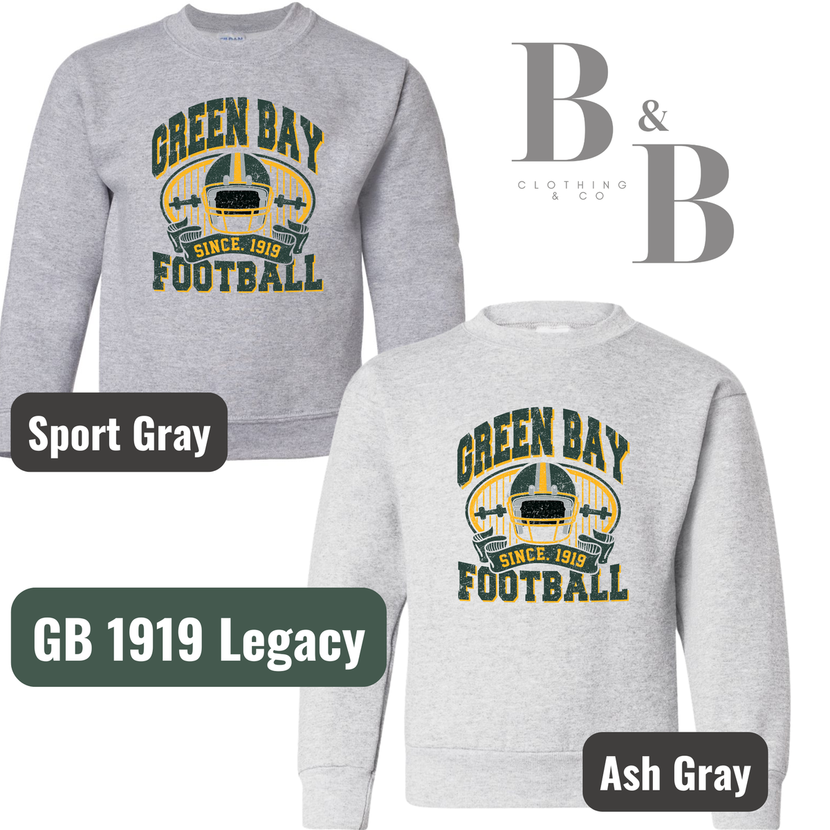 GB Youth Variety Tee|Crewneck|Hoodie