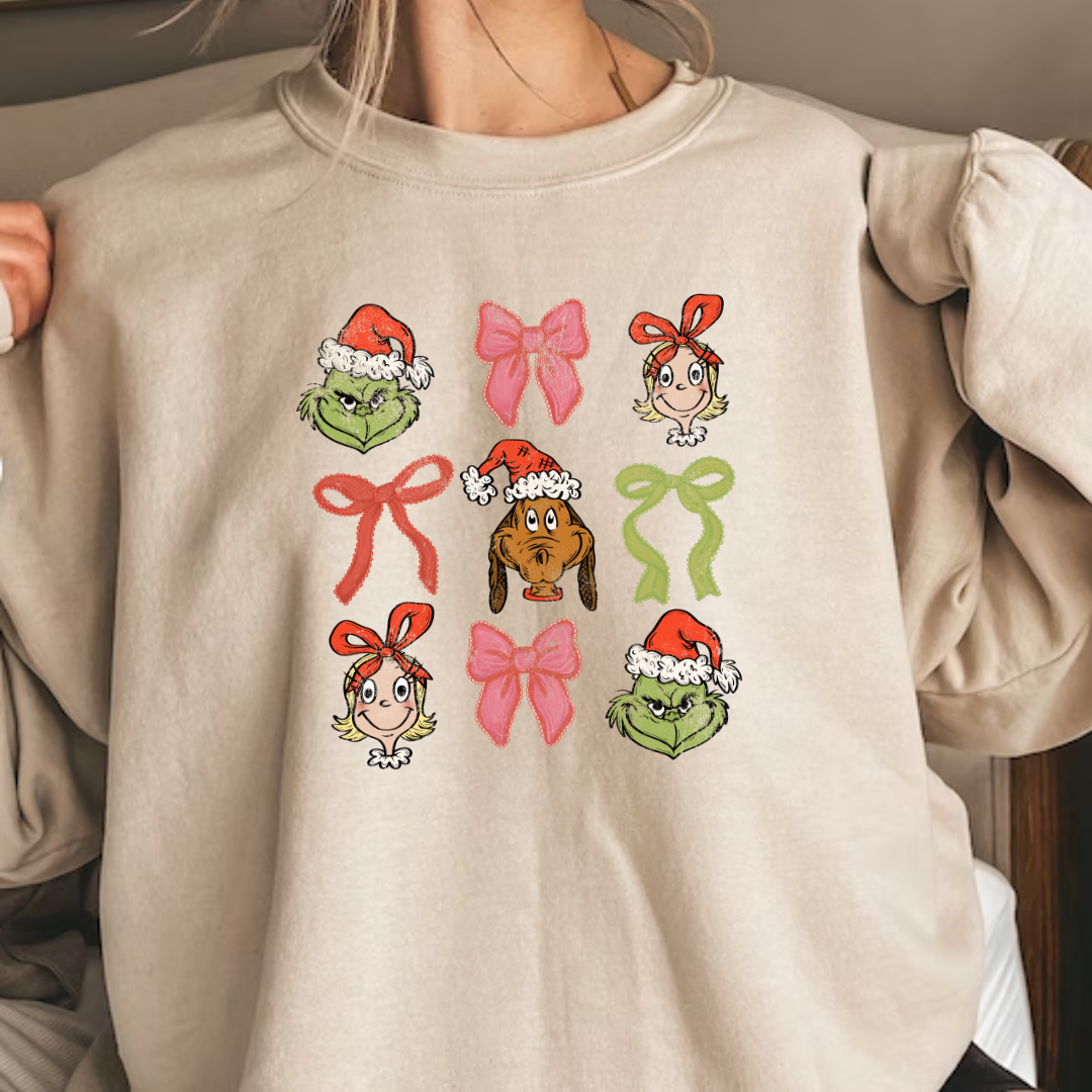 Grinch Bows