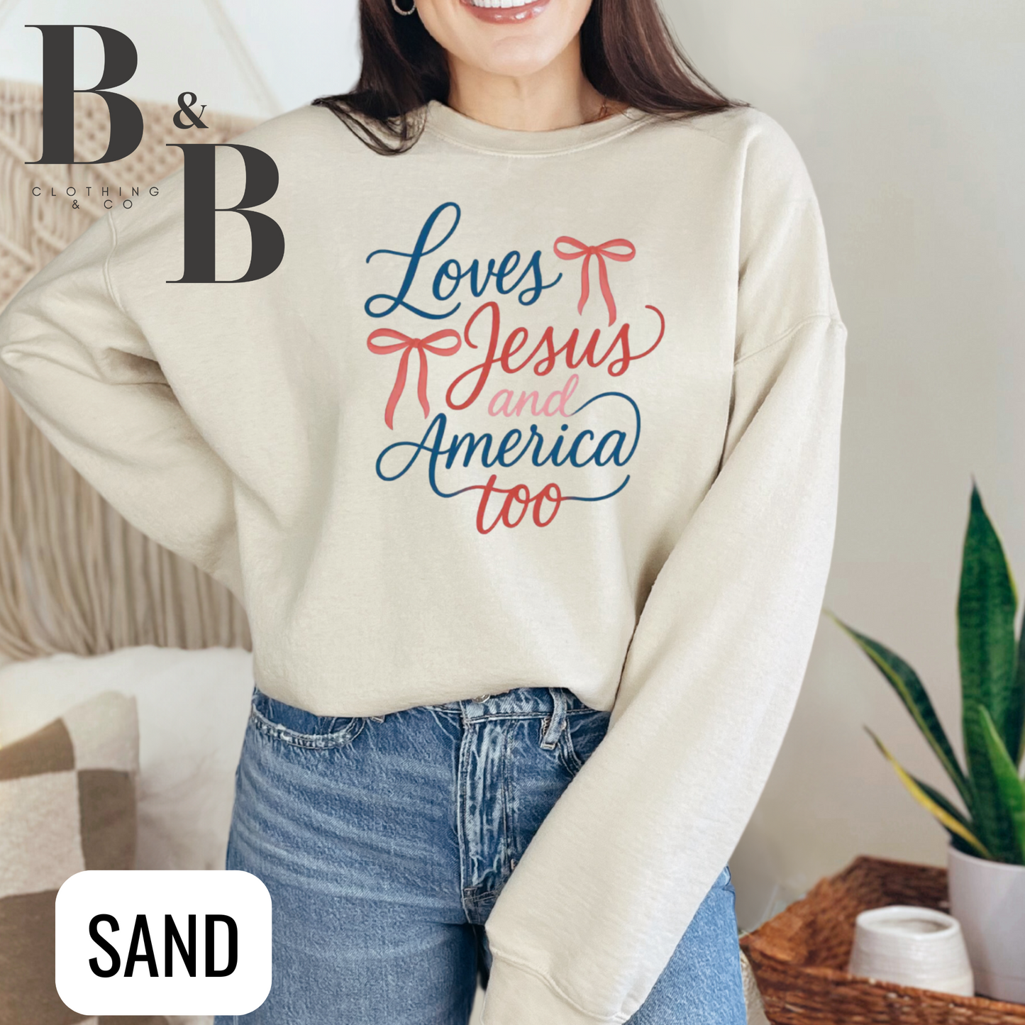 Loves Jesus And America Too