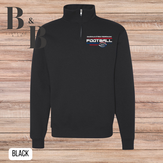 G-E-T Football Quarter Zip