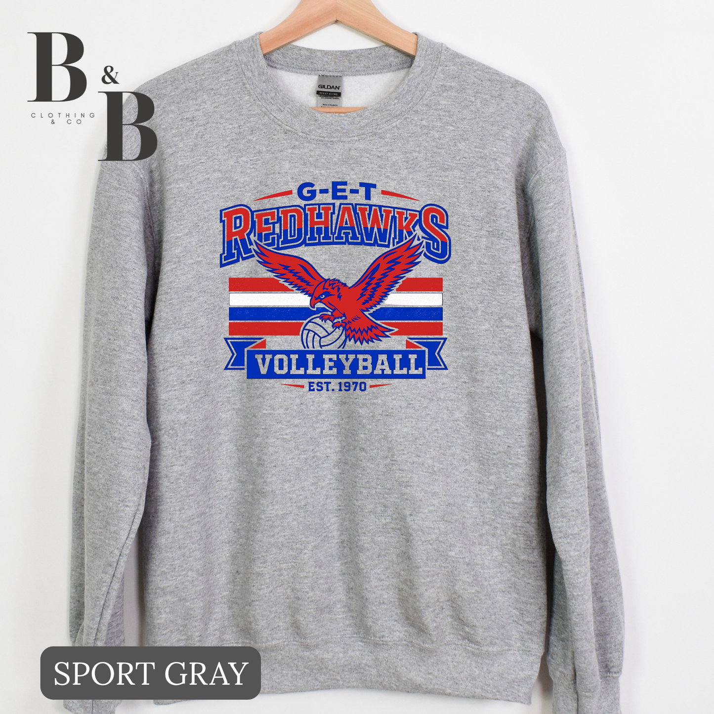 #1 G-E-T Volleyball Retro Tee|Crewneck|Hoodie