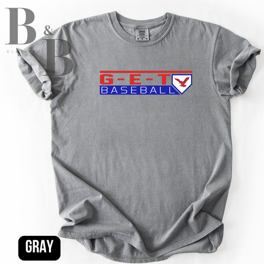 G-E-T Baseball 1 Adult Comfort Colors
