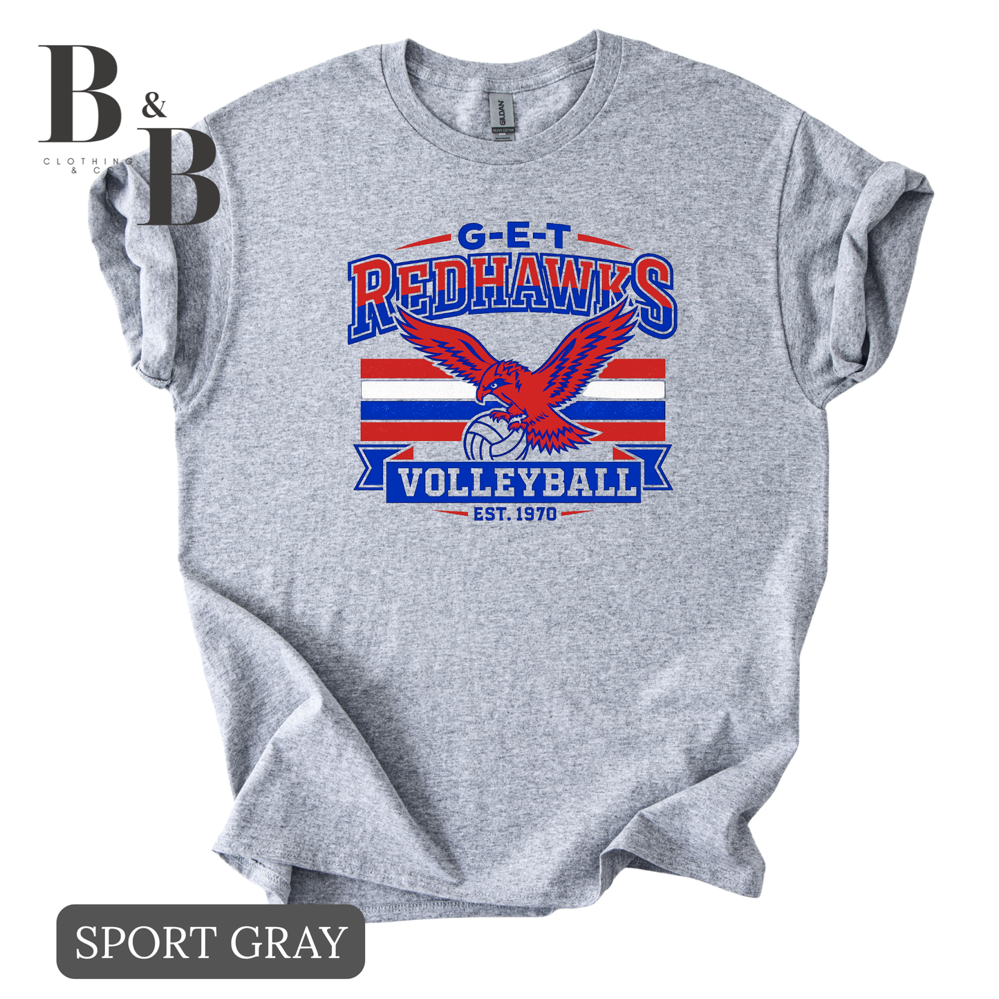 #1 G-E-T Volleyball Retro Tee|Crewneck|Hoodie