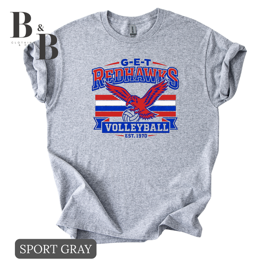 #1 G-E-T Volleyball Retro Tee|Crewneck|Hoodie
