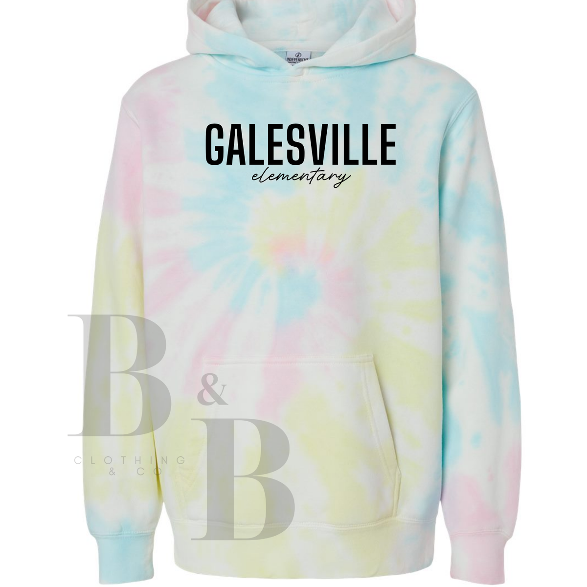 GE- Youth Tie-Dyed Hoodie