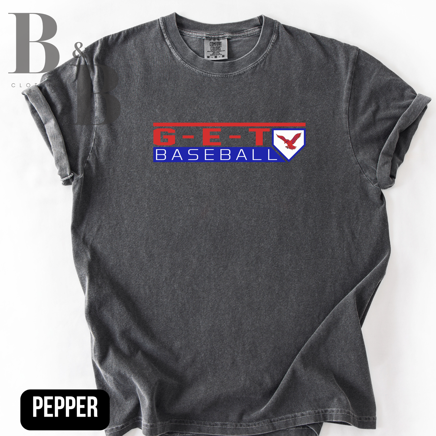 G-E-T Baseball 1 Adult Comfort Colors
