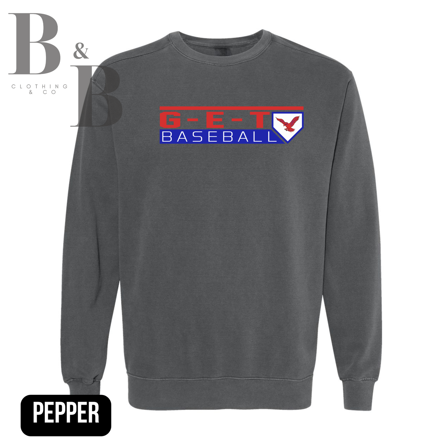 G-E-T Baseball 1 Adult Comfort Colors