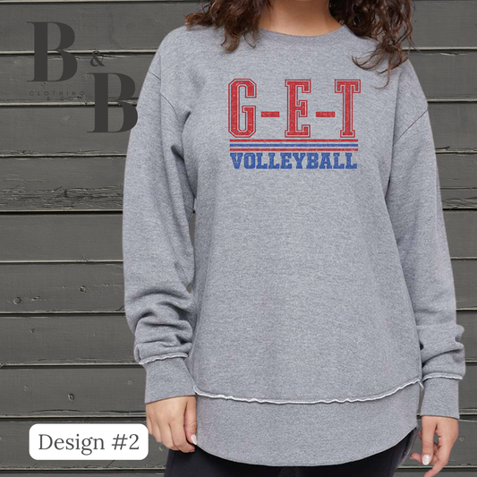 #1-4 G-E-T Volleyball Women's Comfy Fleece