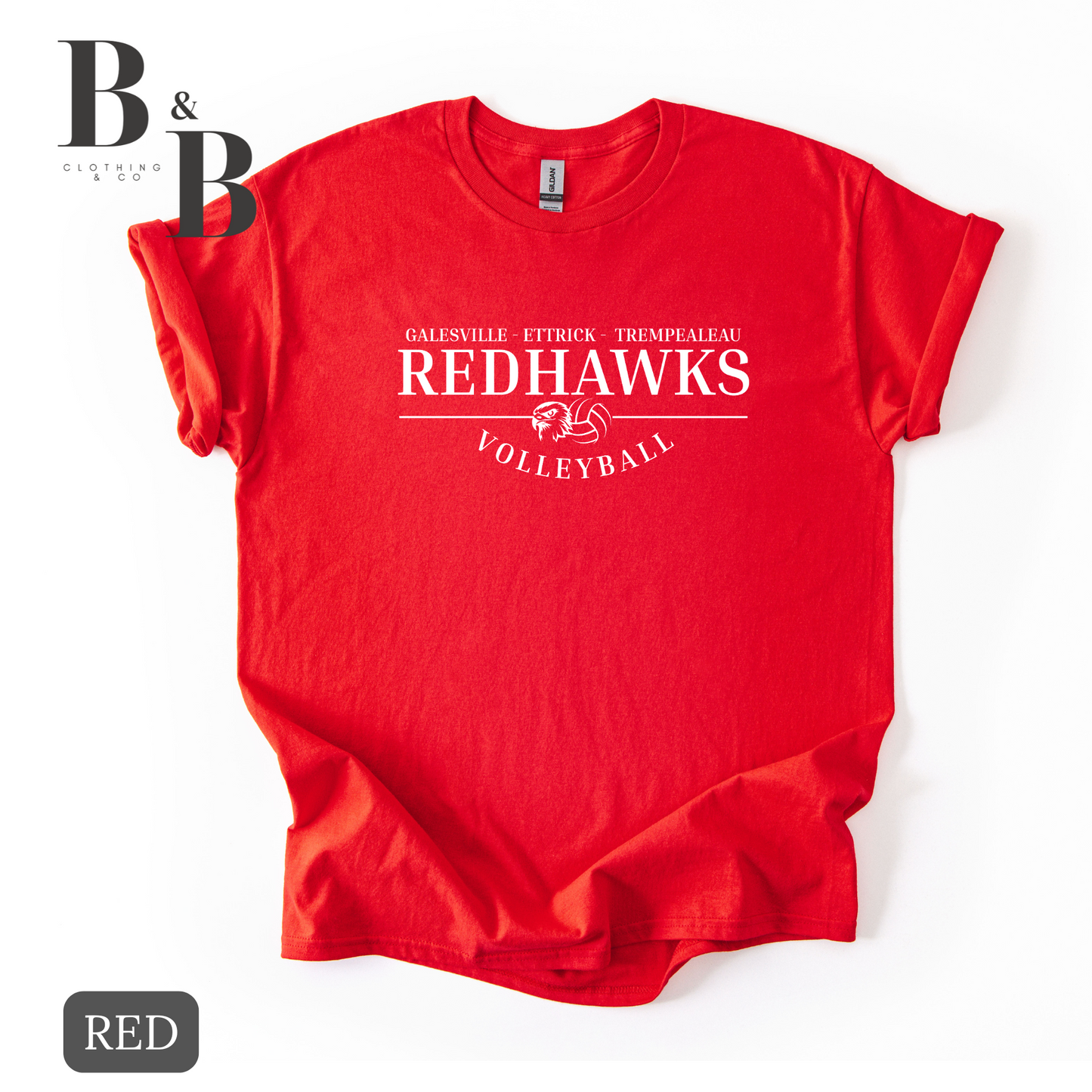 REDHAWKS Volleyball Tee/Crewneck/Hoodie YOUTH