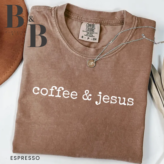 Coffee & Jesus Tee