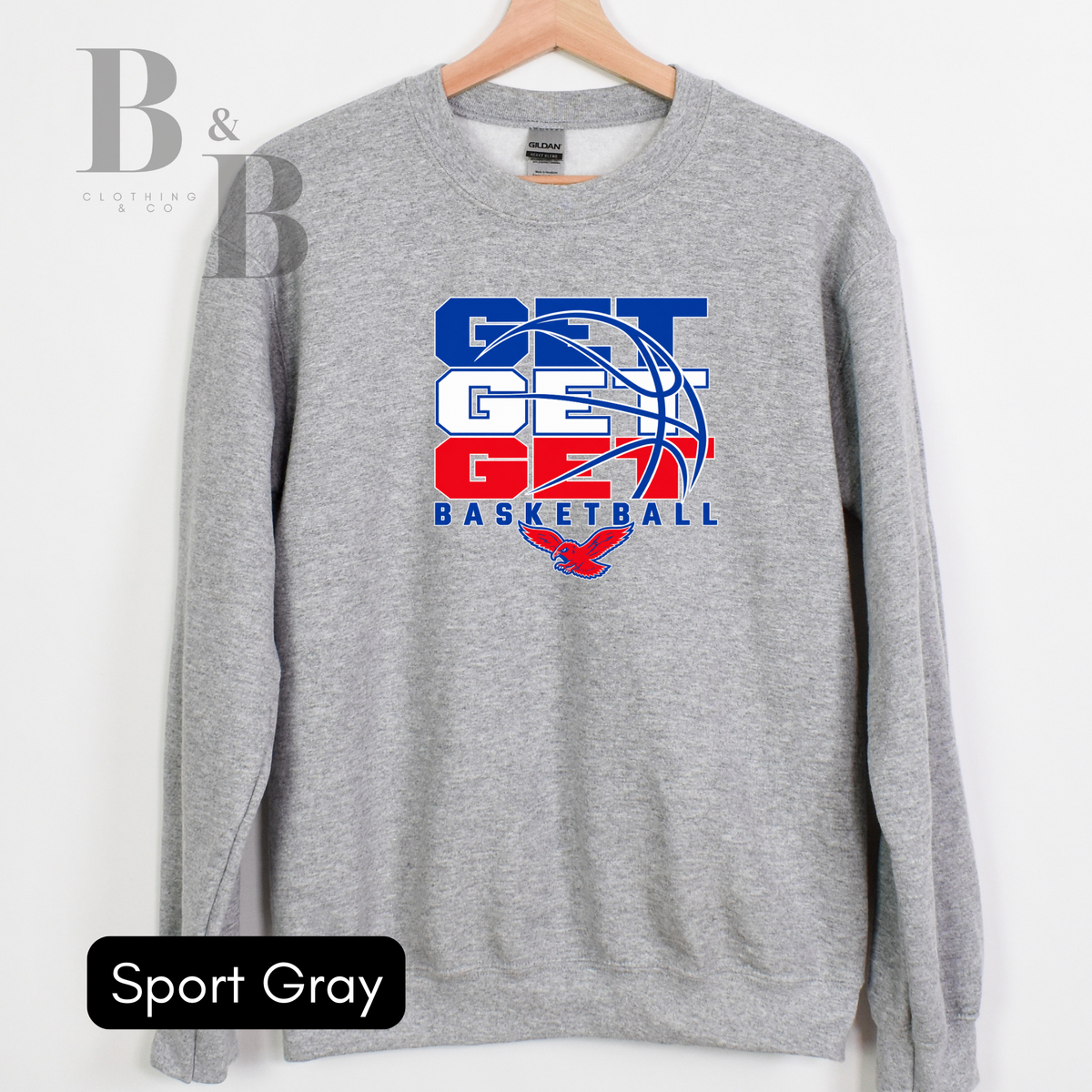 GET Basketball Triple Stack- Tee|Crewneck|Hoodie YOUTH