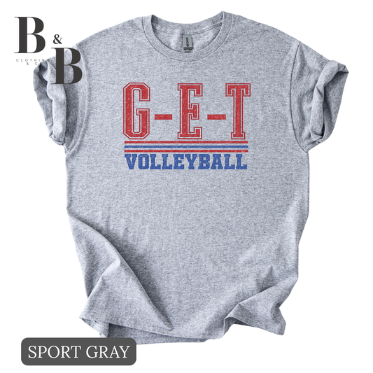 #2 G-E-T Volleyball Tee|Crewneck|Hoodie YOUTH