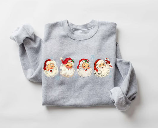 Retro Santa's