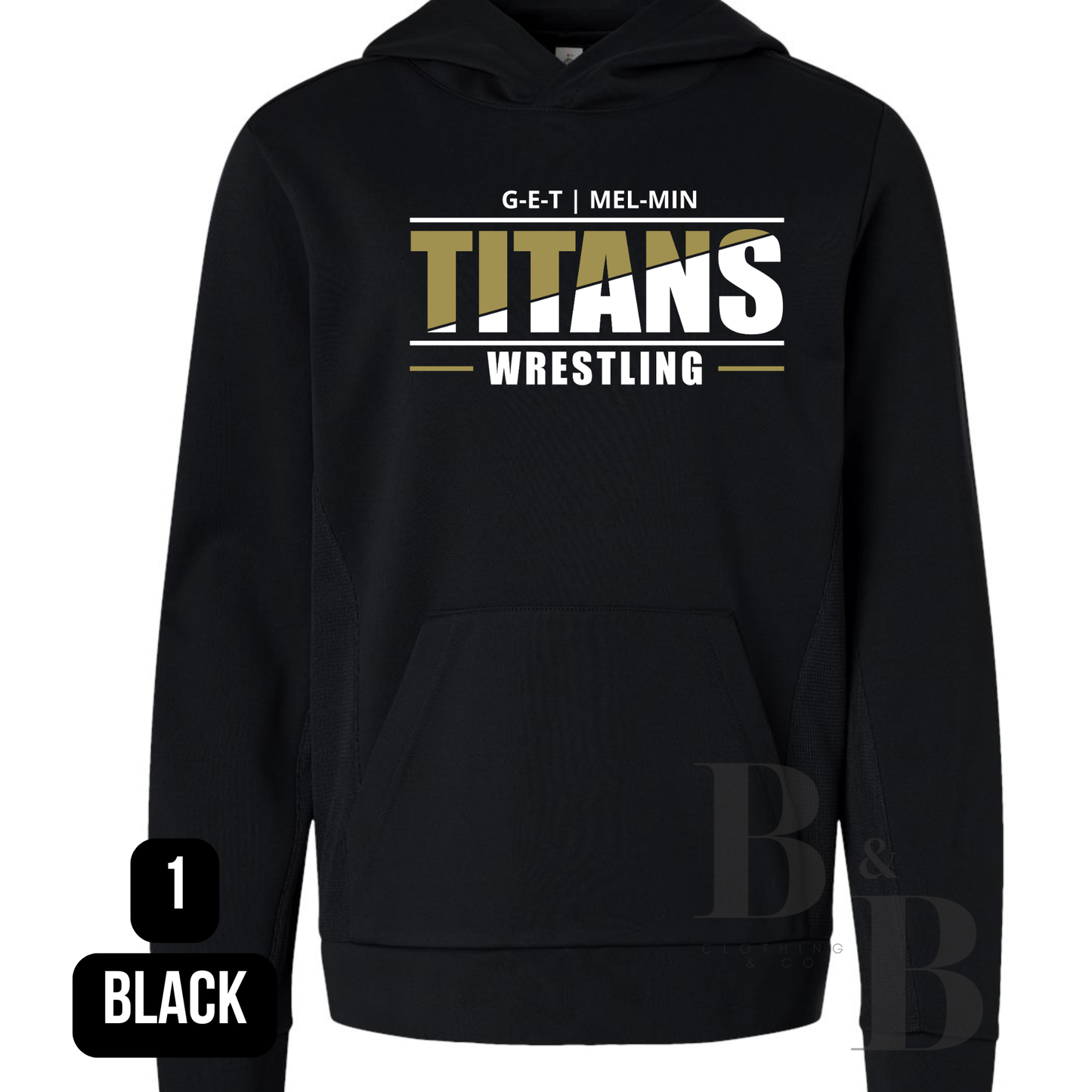 Titan Wrestling Performance Hoodie Adult & Youth