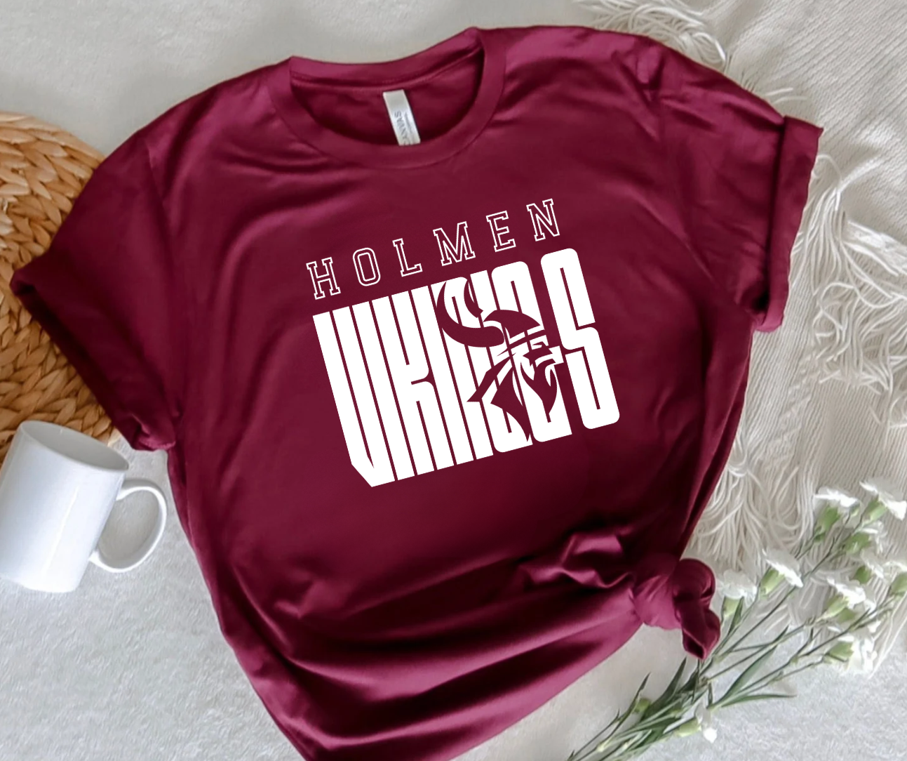 Holmen Viking w/ Mascot