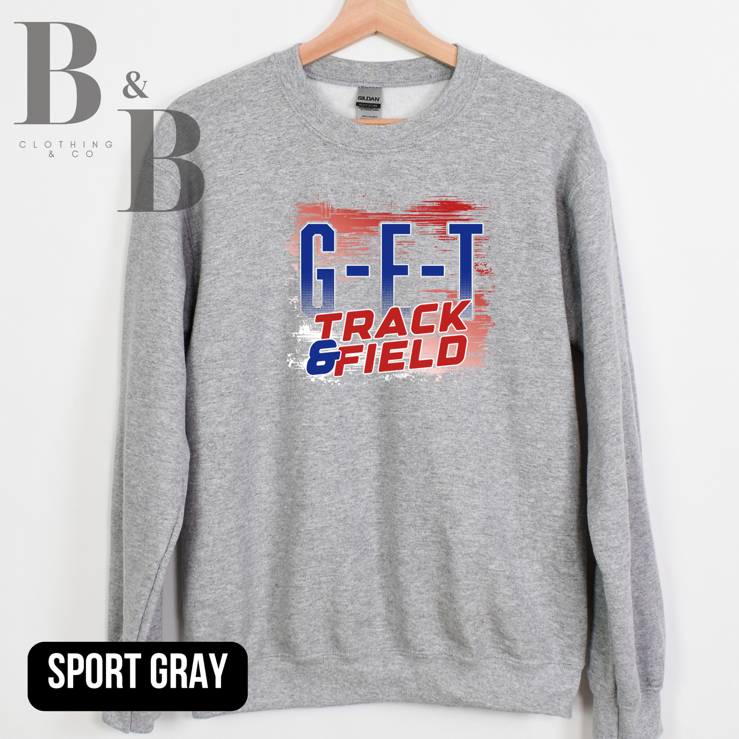 G-E-T Track & Field Adult Tee|Crew|Hoodie
