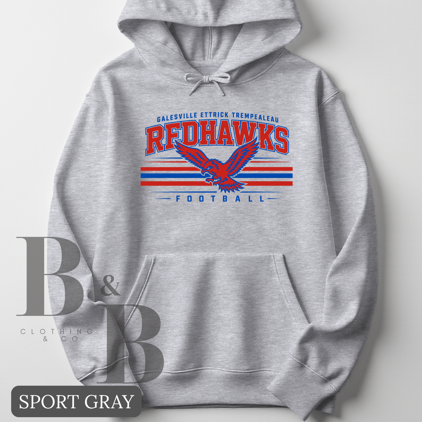 G-E-T Football GRAY