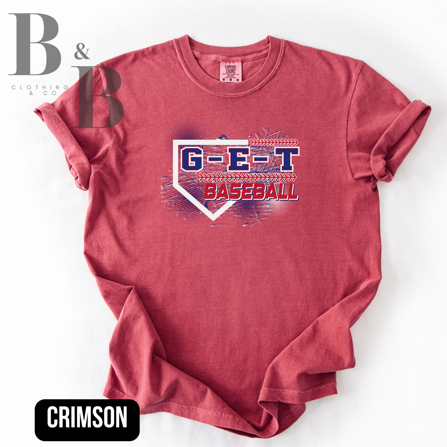 G-E-T Baseball 2 Adult Comfort Colors
