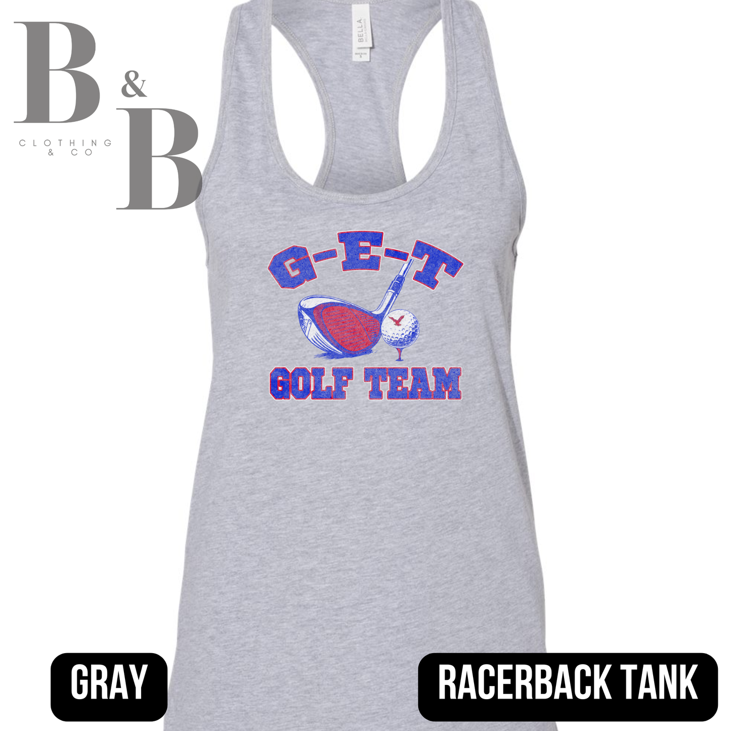 G-E-T Golf Womens Racerback Tank