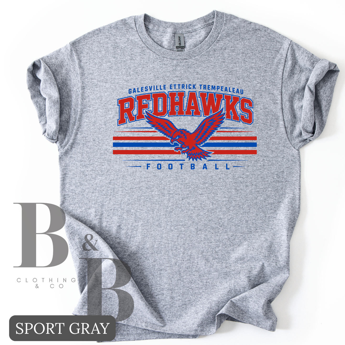 G-E-T Football GRAY