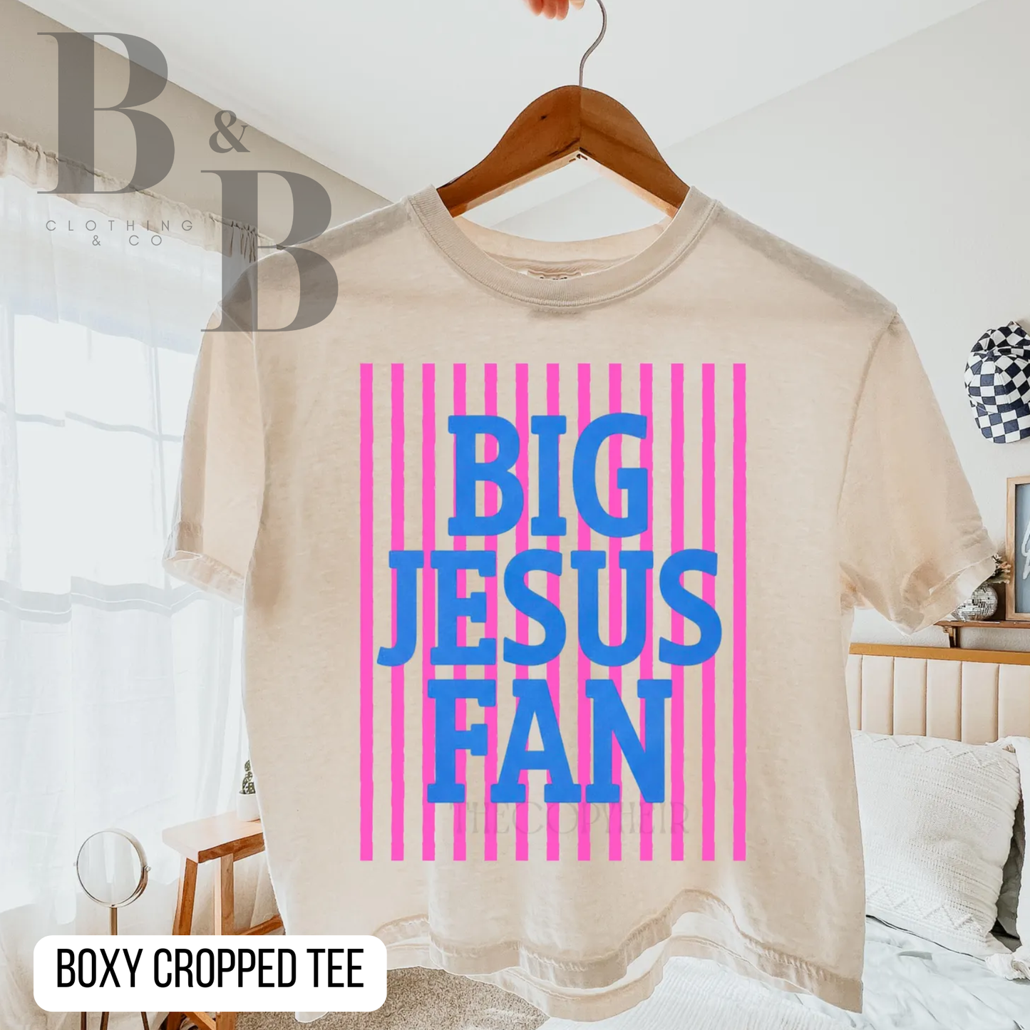 Big Jesus Fan|God Is Good|Make Heaven Crowded|Made For More Tee's