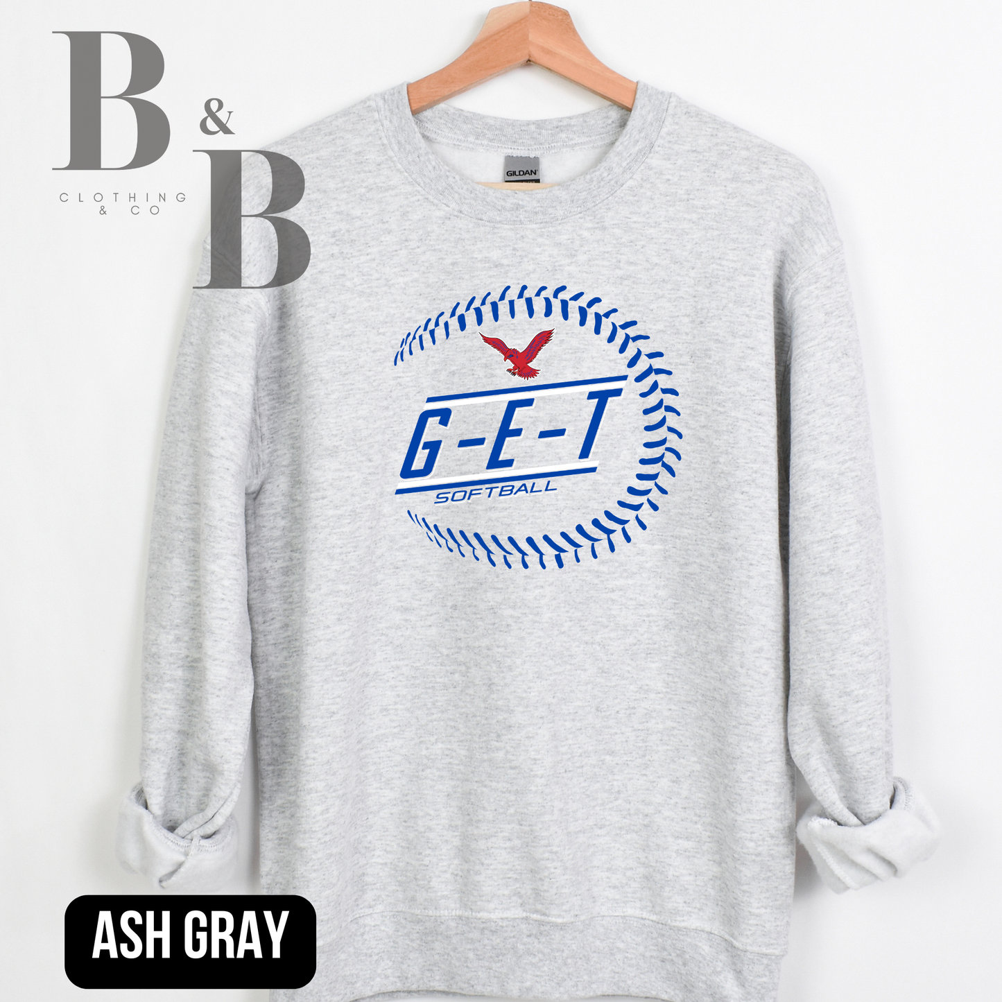 G-E-T Softball 1 Adult Tee|Crew|Hoodie