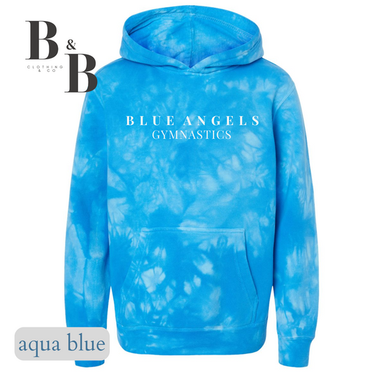 Tie Dye Hoodies- Blue Angels- Adult & Youth