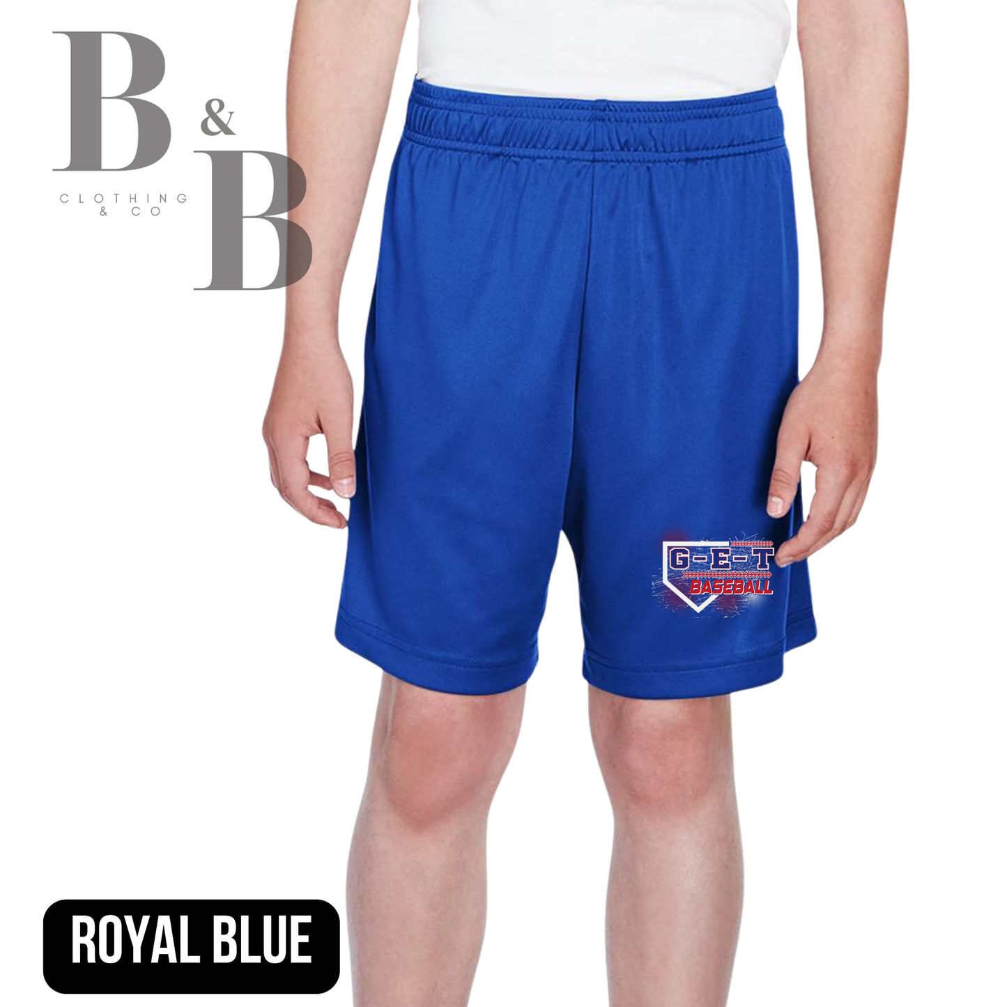 G-E-T Baseball 2 Adult & Youth Performance Shorts
