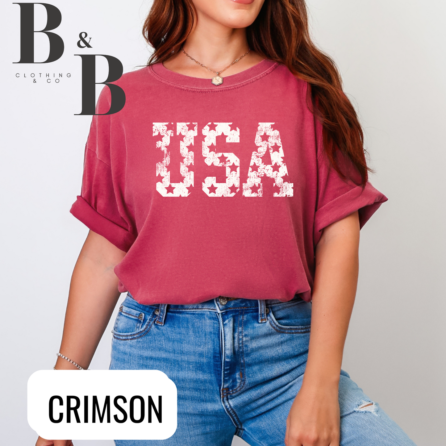 USA Tees & Tanks- Comfort Colors