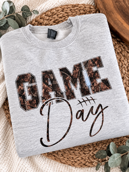 Woodland Game Day on Ash Gray Crew