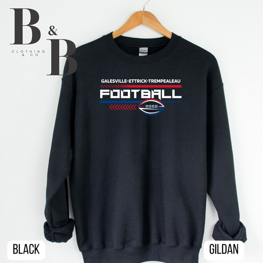Galesville- Ettrick- Trempealeau Football Sweatshirts