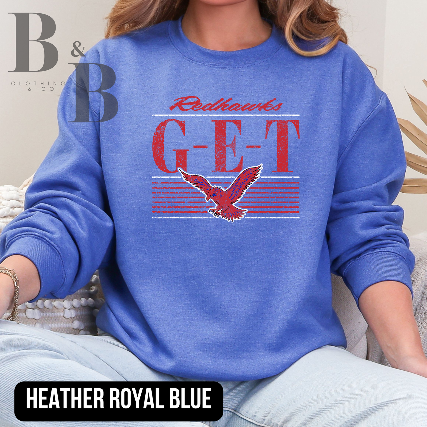 Redhawks G-E-T 2026 Adult Crewneck | Hoodie