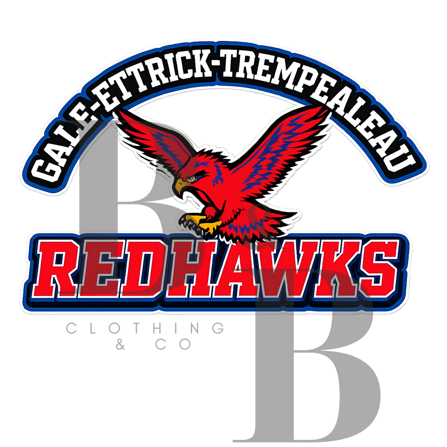 G-E-T Redhawks Decal Stickers- Vehicles, Windows & More.