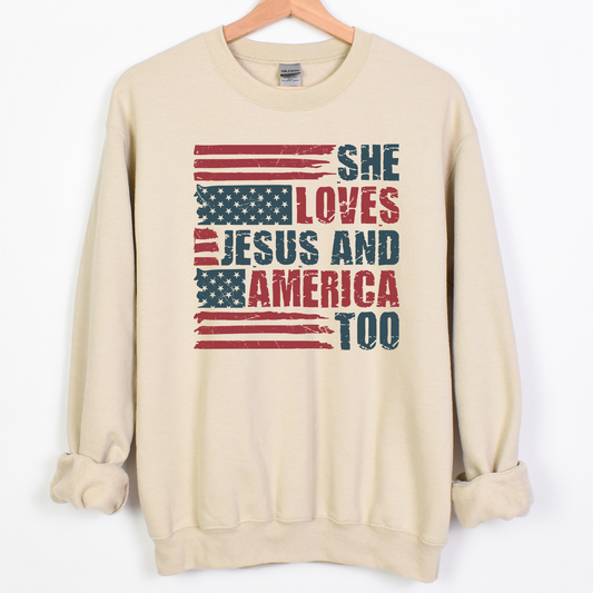 She Loves Jesus And America Too