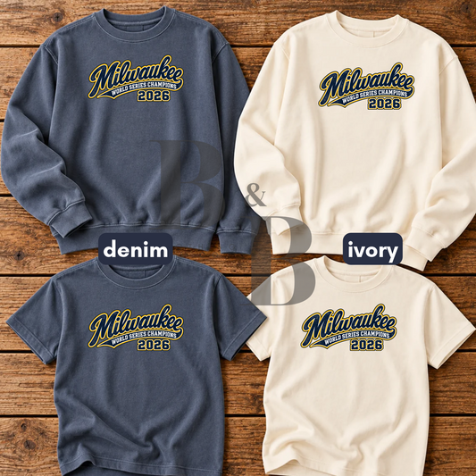 2026 Milwaukee Champions 2026 Comfort Colors