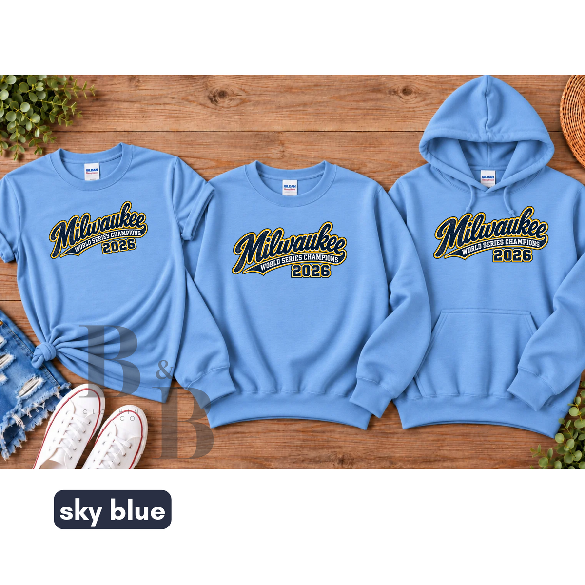 Milwaukee Champions Sky Blue Adult