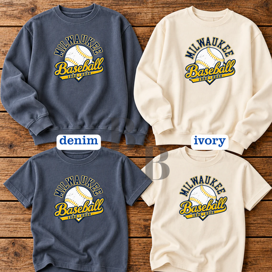 1982|2026 Milwaukee Baseball Comfort Colors