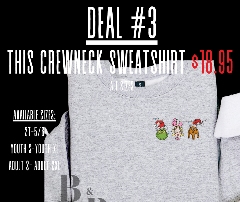 Grinch Cindy Max Sweatshirt