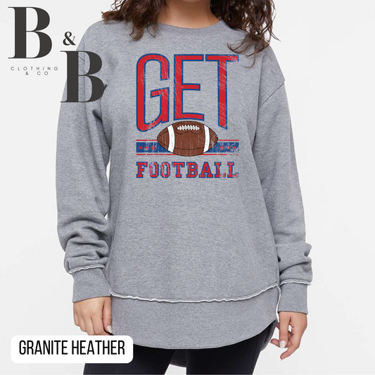 G-E-T Football Womens Comfy Fleece