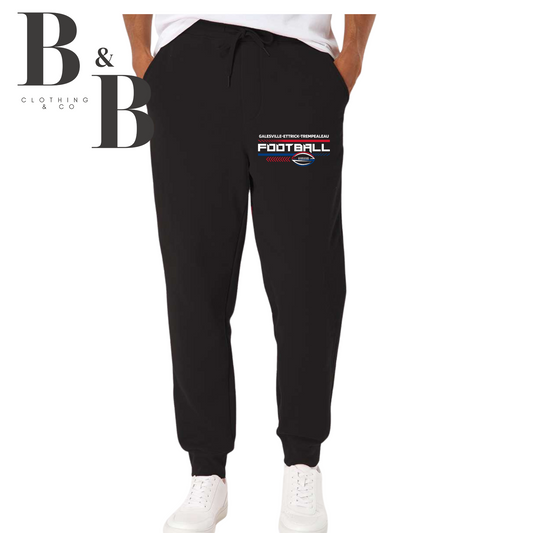 G-E-T Football Black Sweatpants