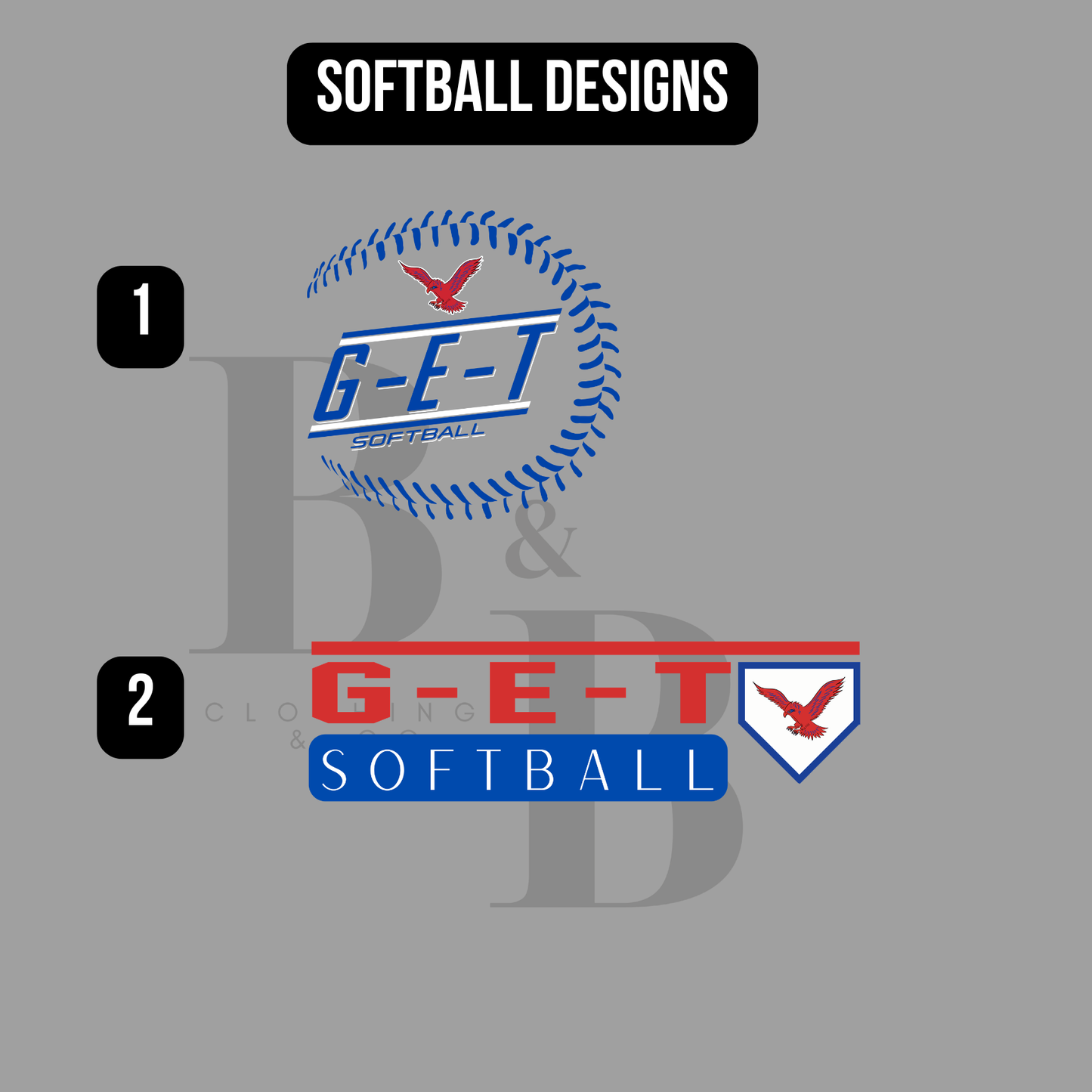 G-E-T Softball Quarter Zips