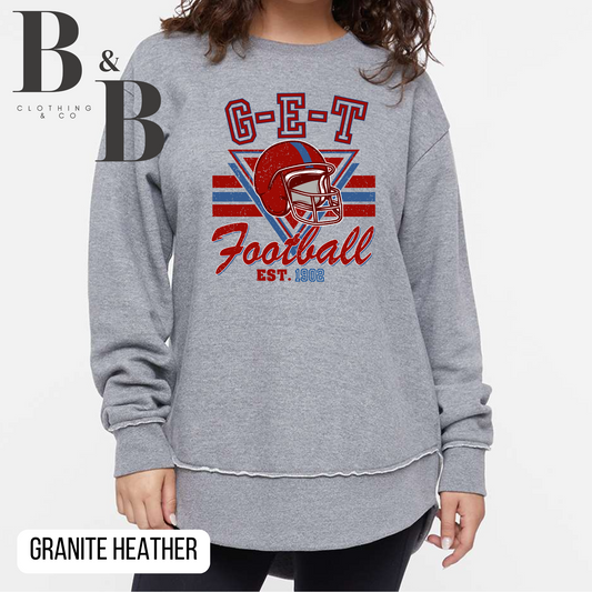 G-E-T Football Est. Womens Comfy Fleece