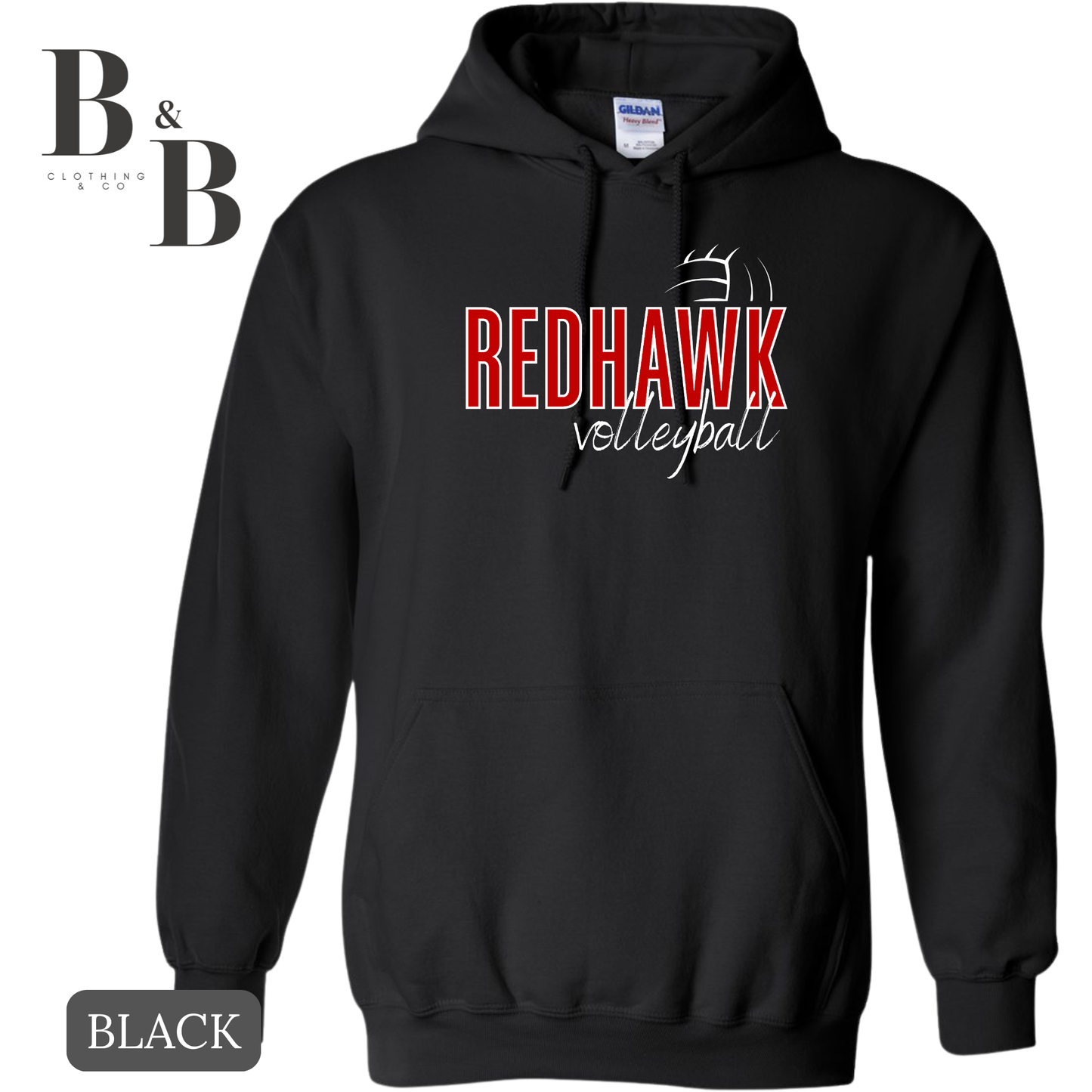 #3 Redhawk Volleyball Tee/Crewneck/Hoodie
