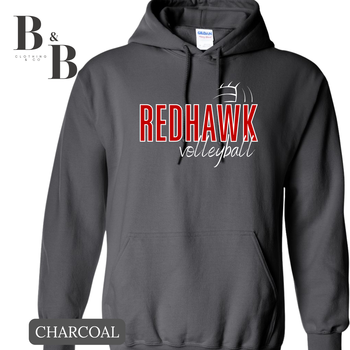 #3 Redhawk Volleyball Tee/Crewneck/Hoodie