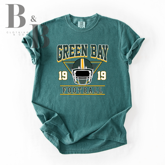 GB Gridiron Comfort Colors Tee